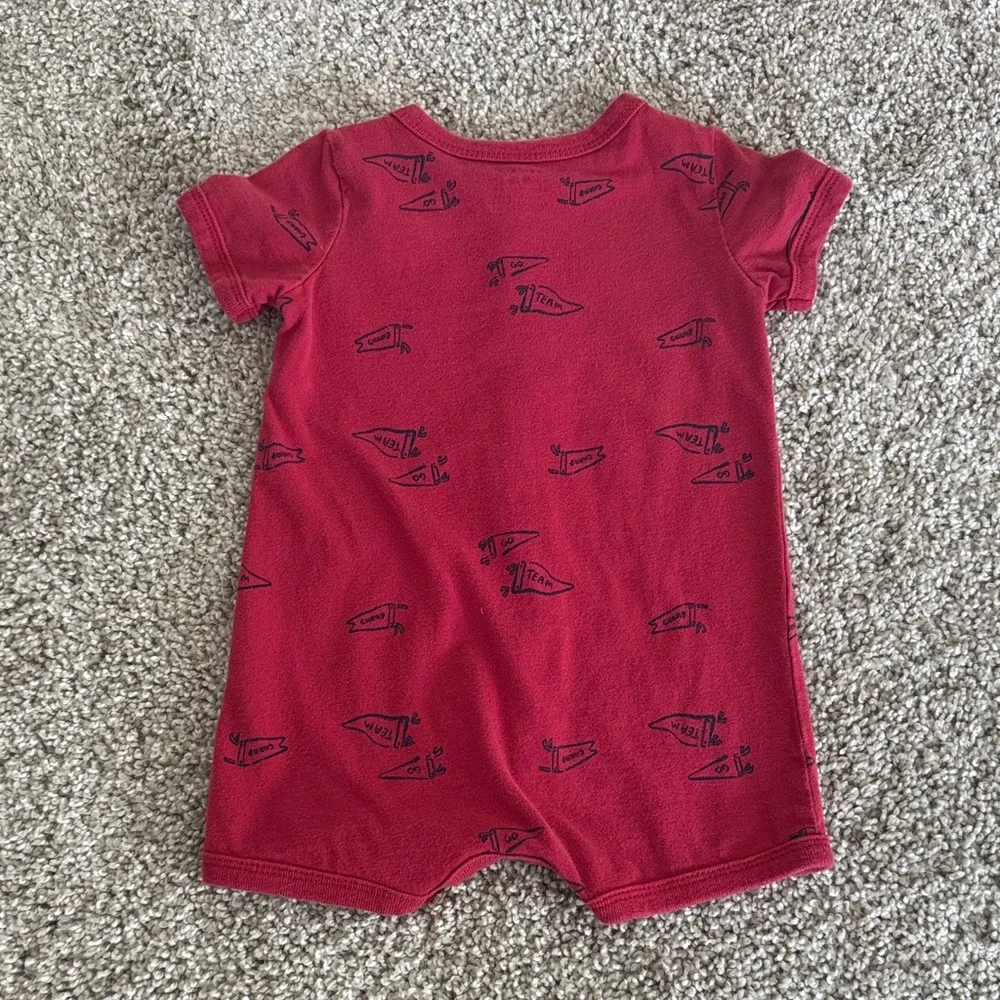 Carter's Go Team Pennant Baby Romper